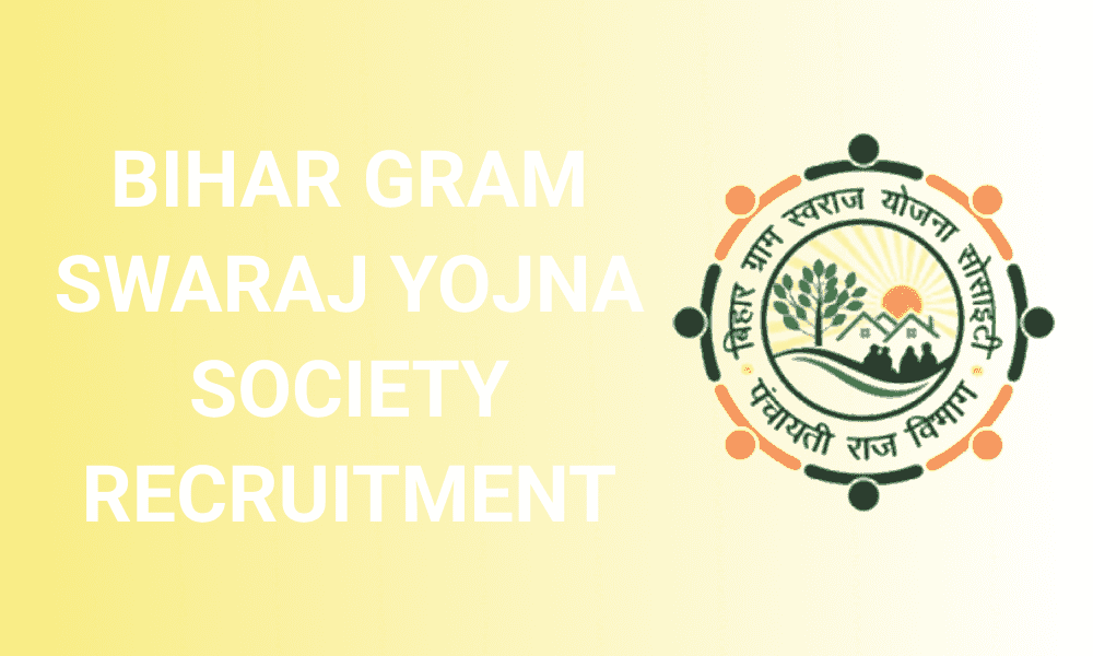 Bihar Gram Swaraj Yojna Society Recruitment Of  Accountant