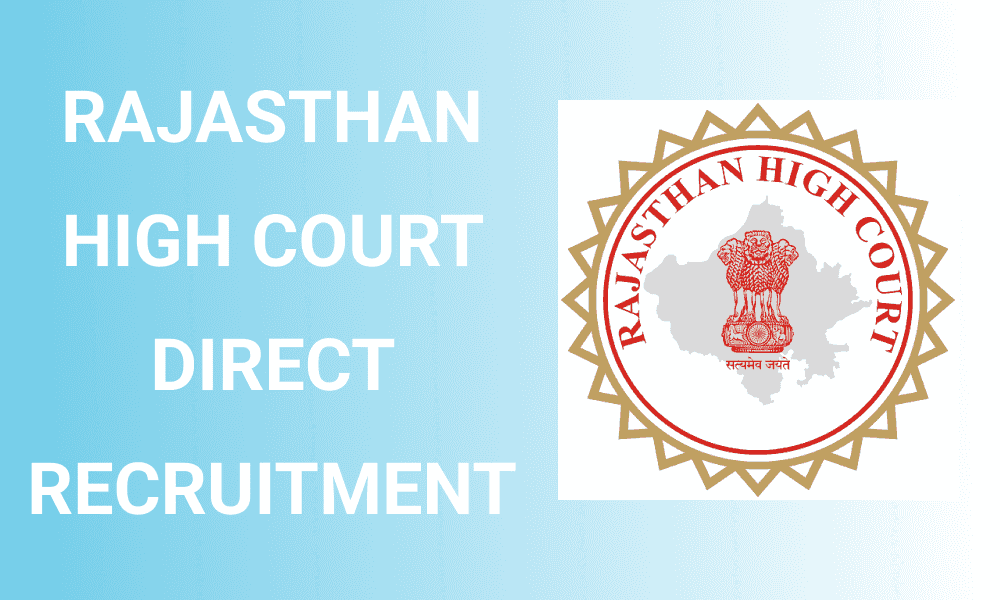 rajsthan court recruitment