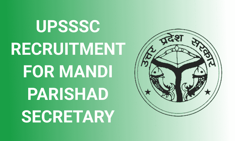 upsssc recruitment