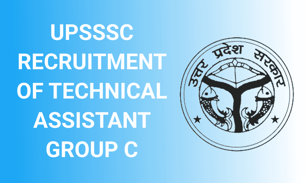 upsssc recruitment of technical assistance